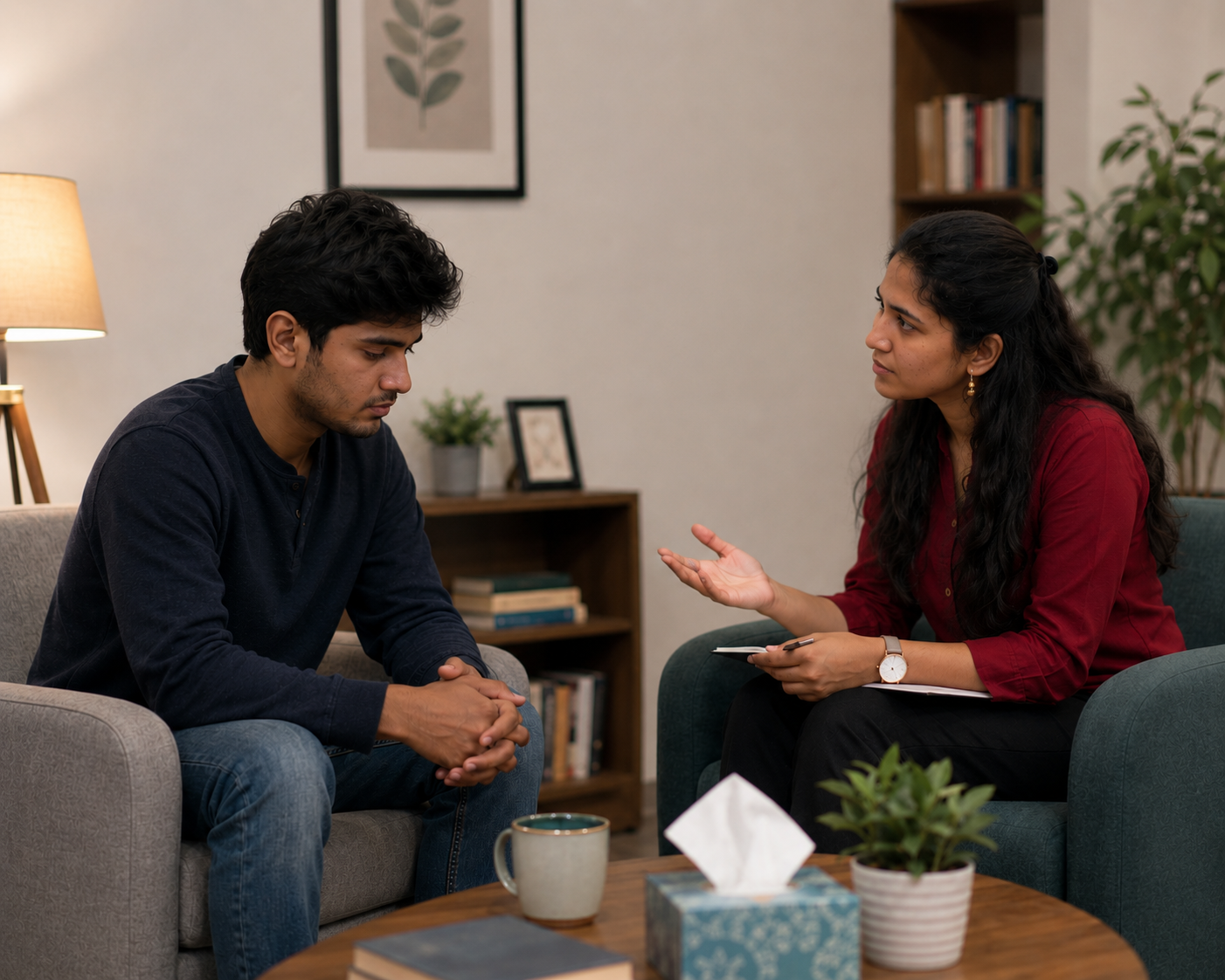 A career counselling conversation